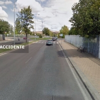 Herido tras una colisión en una avenida de Cáceres