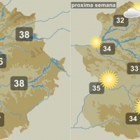 ¿Hasta cuándo temperaturas cercanas a los 40 grados?