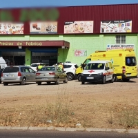 Accidente vial en la barriada de San Fernando