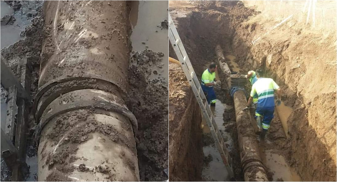 Puebla de Sancho Pérez, sin agua en plena ola de calor