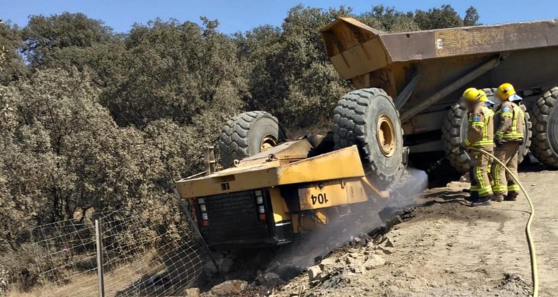 El fallecido trabajaba en la construcción del primer parque eólico de Extremadura