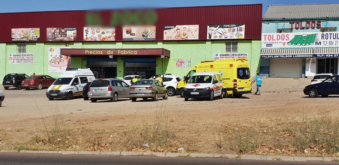 Accidente vial en la barriada de San Fernando