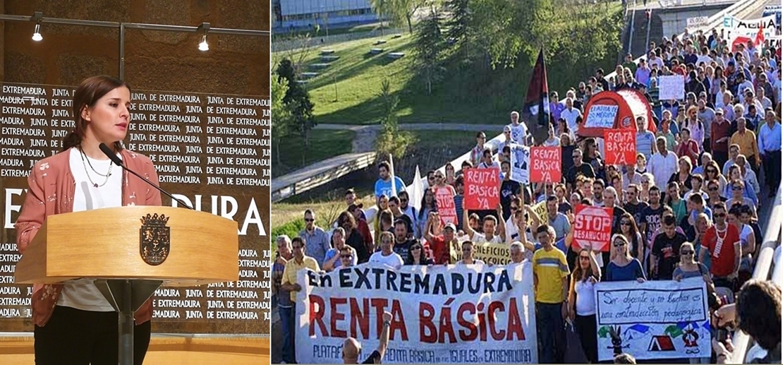 Rosiña asegura que la Renta Básica ya no es una problema para los extremeños