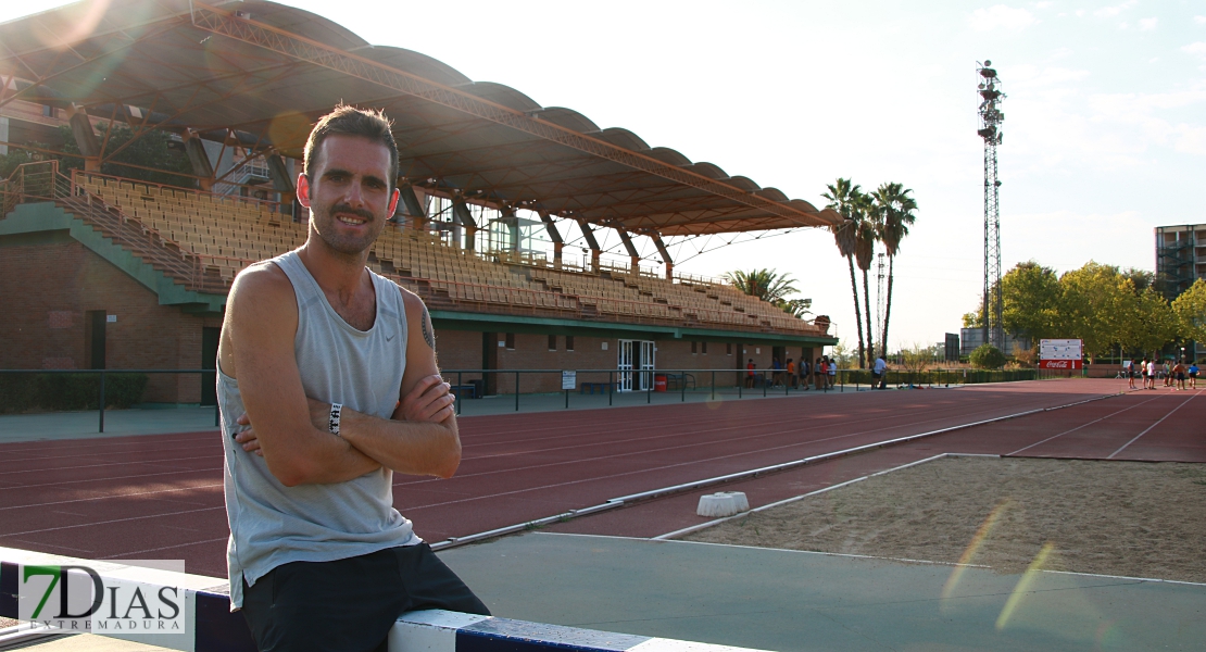 Sebas Martos: El atleta que decide preparar en Badajoz los Juegos Olímpicos