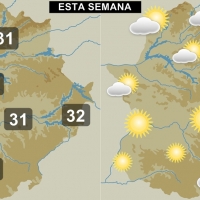 Temperaturas máximas de 31 grados esta semana en Extremadura