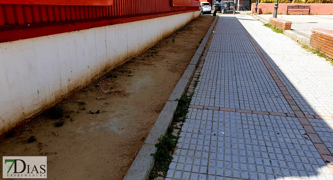 Desidia y abandono en los parques de Badajoz