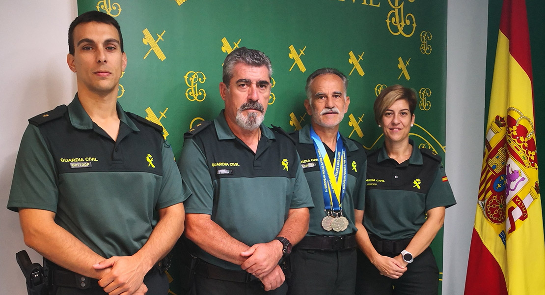 El extremeño Joaquín Expósito consigue 4 medallas en los Juegos Europeos de Policías y Bomberos