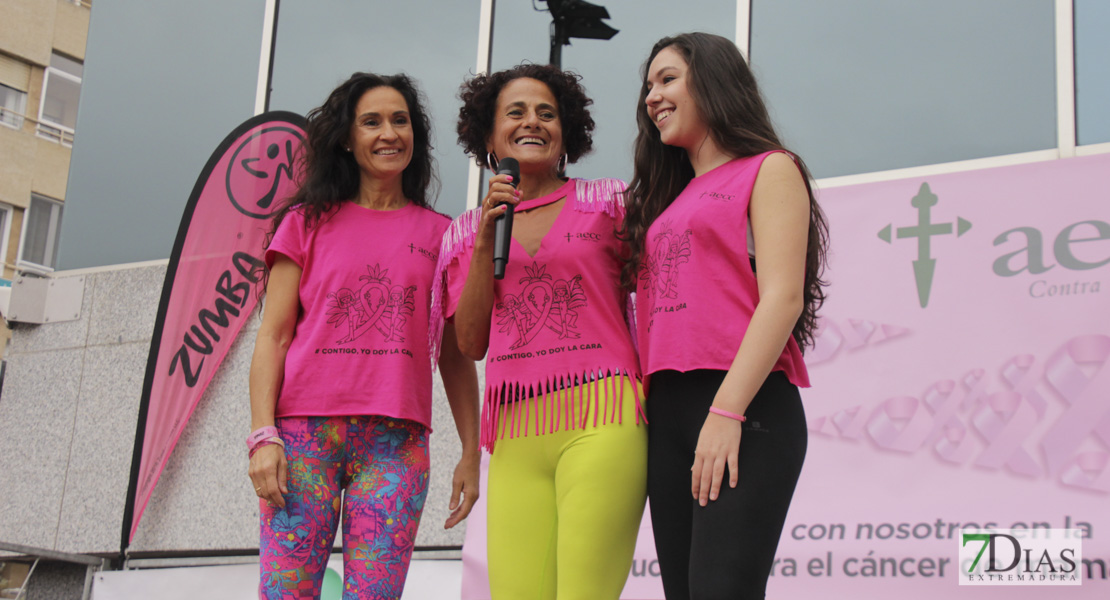 Imágenes del Zumba solidario contra el cáncer