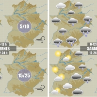 Pronóstico para viernes y sábado en Extremadura