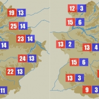 Primera entrada polar de la temporada en Extremadura