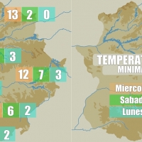 Así será el descenso térmico que tendremos en Extremadura los próximos días