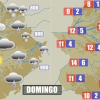 DOMINGO: La nieve se adelanta en las montañas de la región