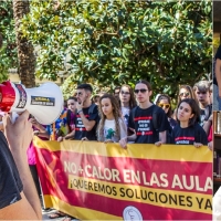 Los estudiantes consiguen que la Junta les dé agua fría, persianas y una ley