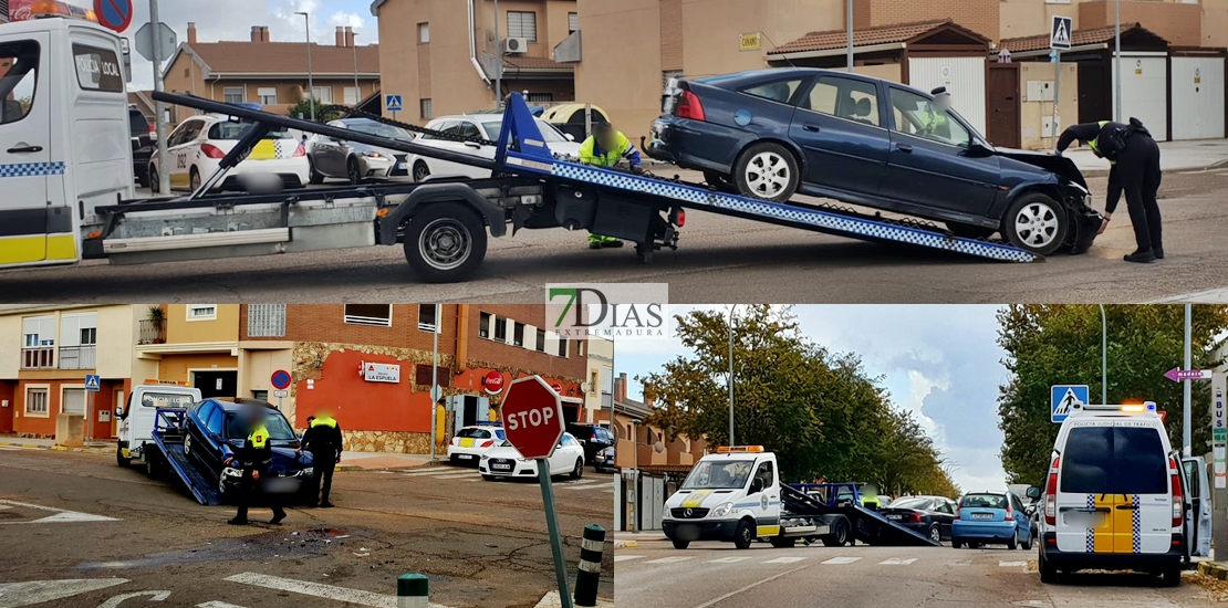 Accidente múltiple en la carretera de Corte