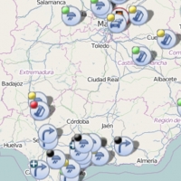 El accidente ocurrido en Monesterio eleva a nivel rojo el riesgo de circular por la A-66