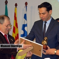 El presidente de la Diputación de Badajoz, premiado en Badalona