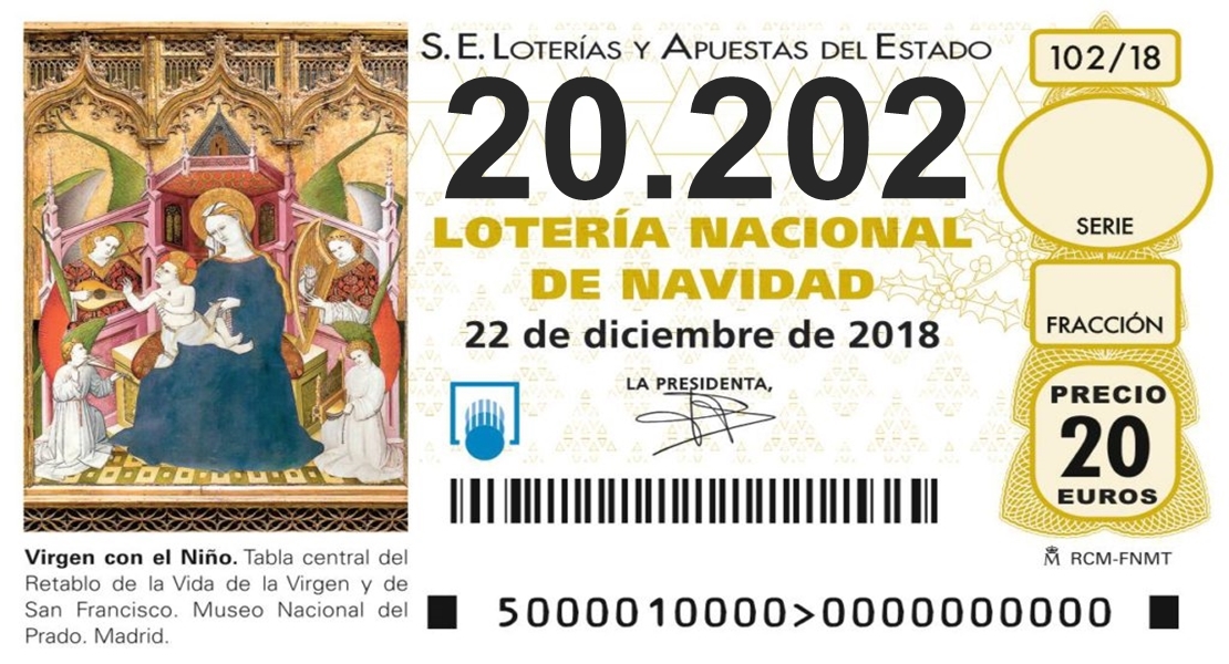 Y acto seguido sale otro quinto premio, 20.202