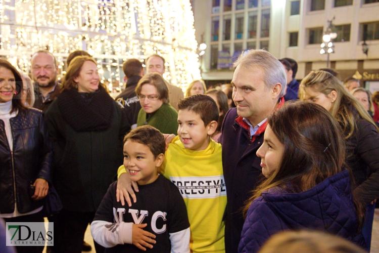 Gran ambiente en Badajoz para recibir la Navidad