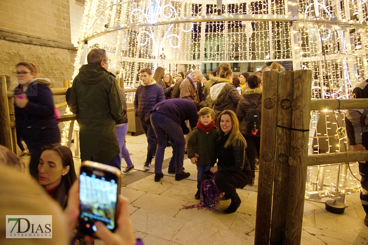 Gran ambiente en Badajoz para recibir la Navidad