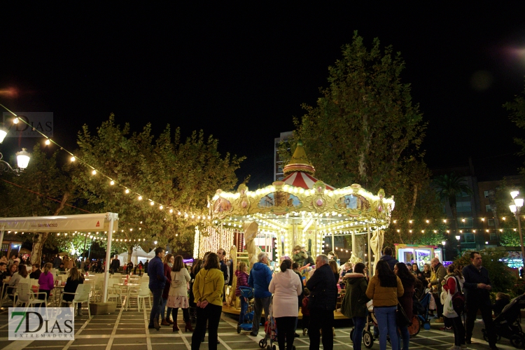 Gran ambiente en Badajoz para recibir la Navidad