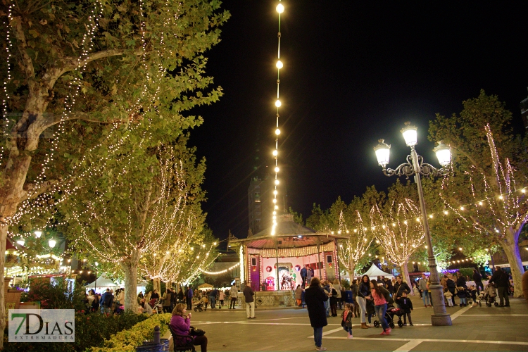 Gran ambiente en Badajoz para recibir la Navidad