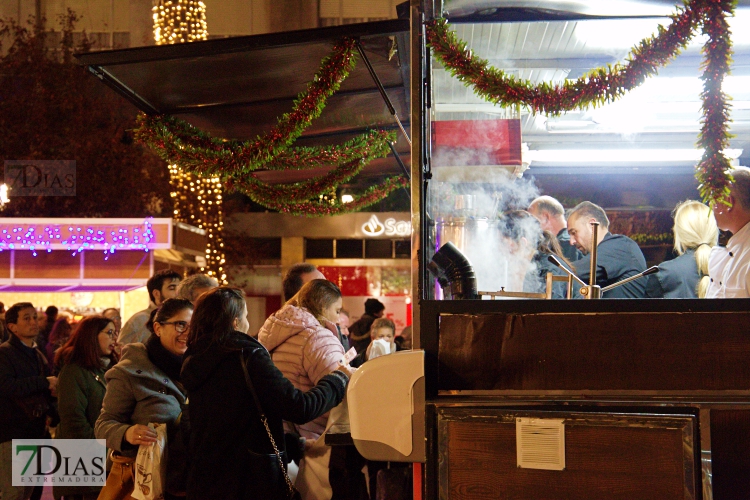 Gran ambiente en Badajoz para recibir la Navidad