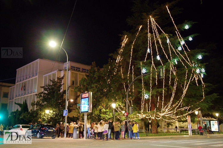 Gran ambiente en Badajoz para recibir la Navidad