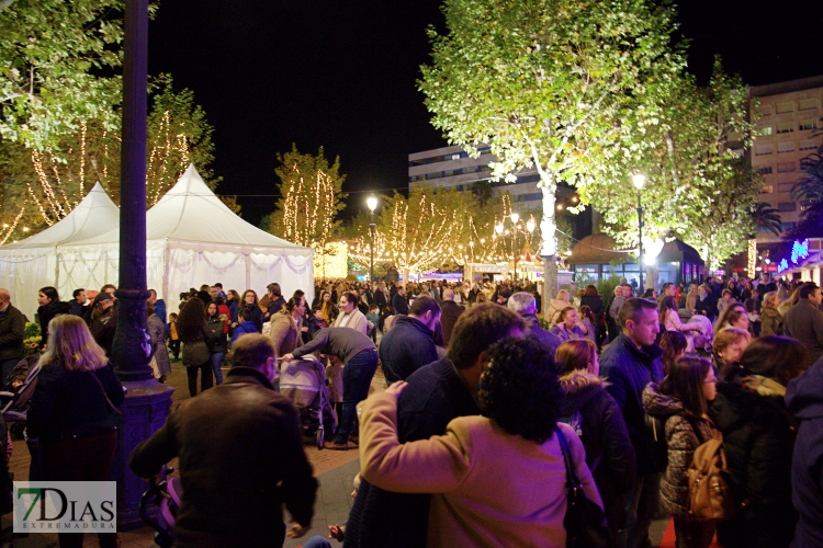 Gran ambiente en Badajoz para recibir la Navidad