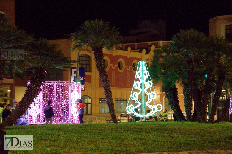 Gran ambiente en Badajoz para recibir la Navidad