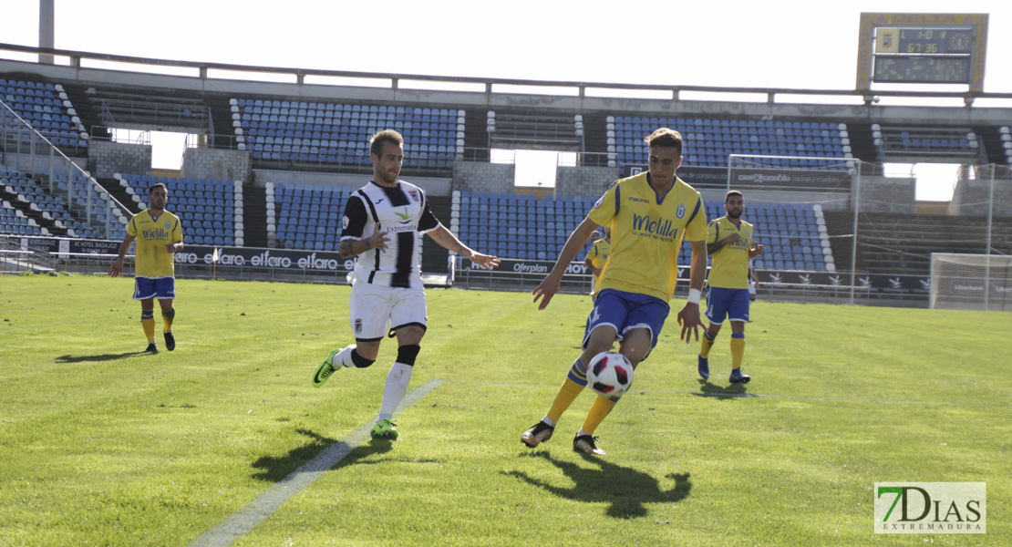 Imágenes del CD. Badajoz 1 - 0 Melilla