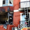 Grave incendio de vivienda en Montijo