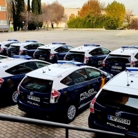 Nuevos coches híbridos para la Policía Nacional