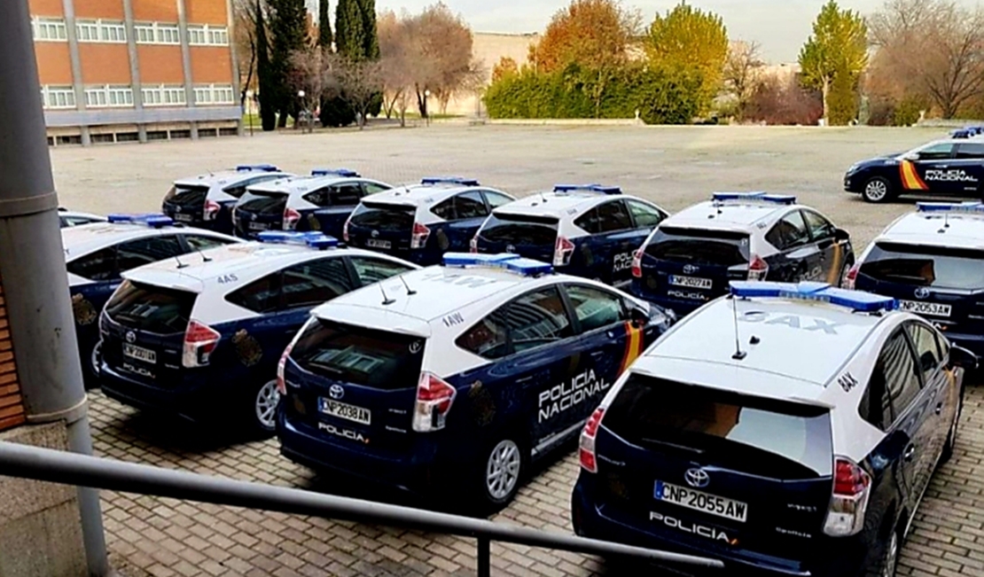 Los nuevos coches de la Policía Nacional