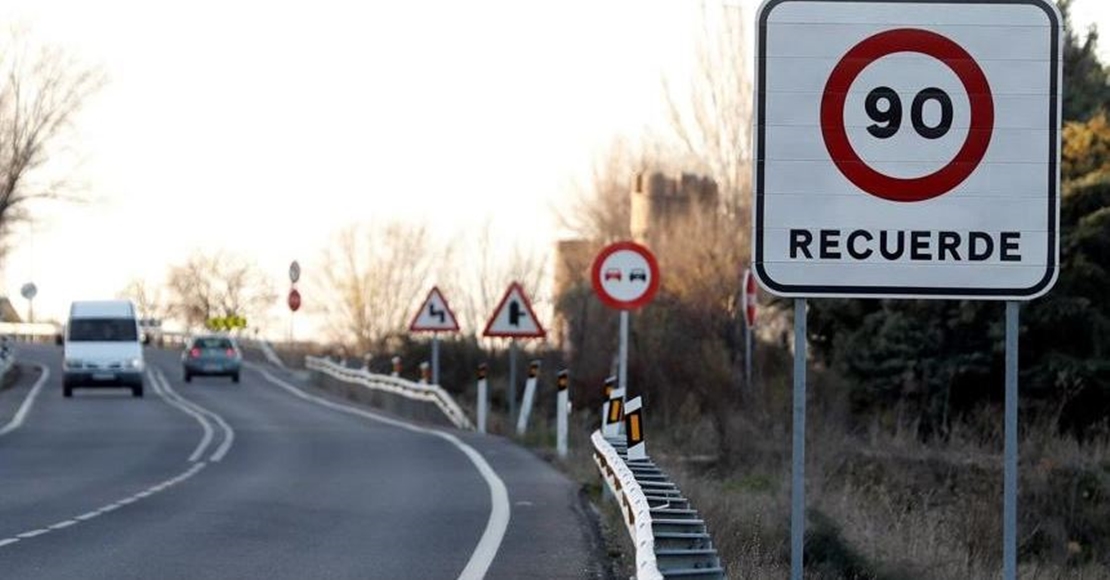 Conozca qué carreteras extremeñas reducen el límite de velocidad a 90 km/h