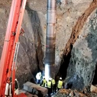 Los mineros tendrán que hacer el túnel horizontal de rodillas