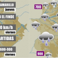 ¿Qué días lloverá más en Extremadura esta semana?