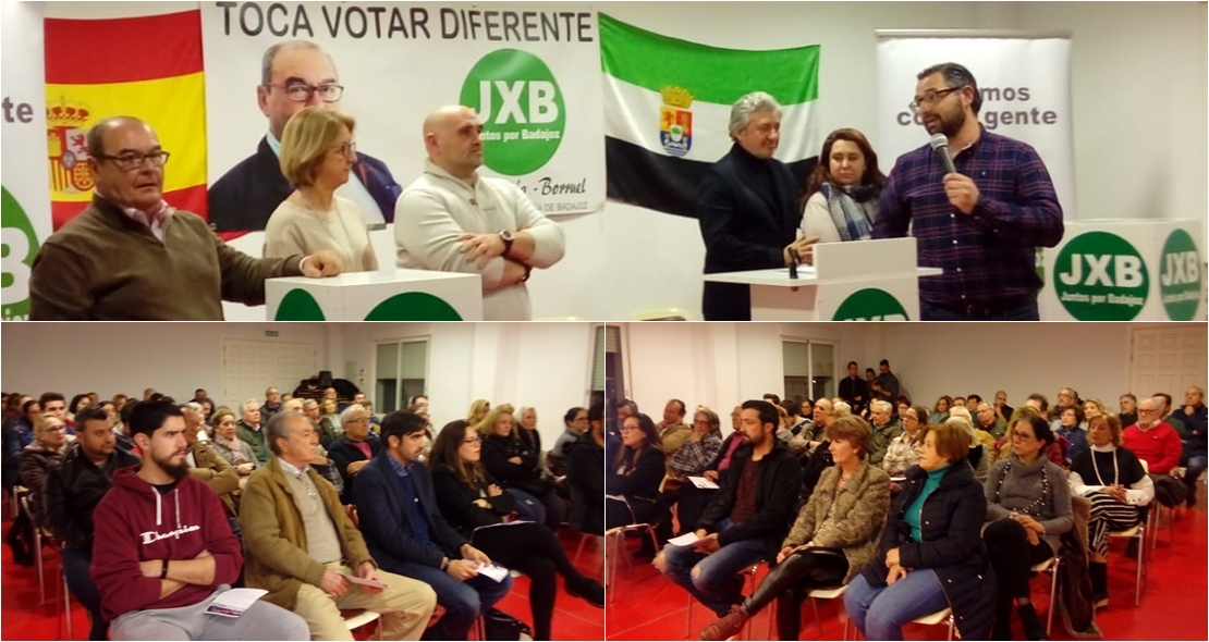 ‘Juntos x Badajoz’ presenta sus 75 medidas para gobernar la ciudad