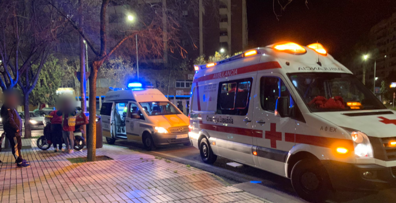 Una colisión deja un herido en Badajoz