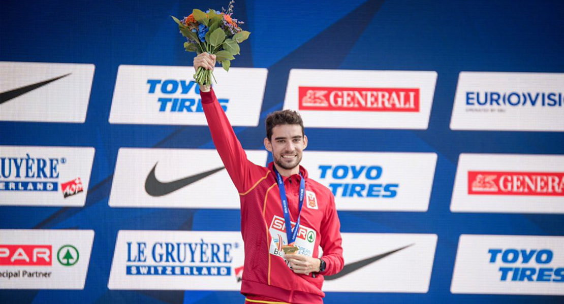 El extremeño Álvaro Martín, candidato a mejor atleta español del año