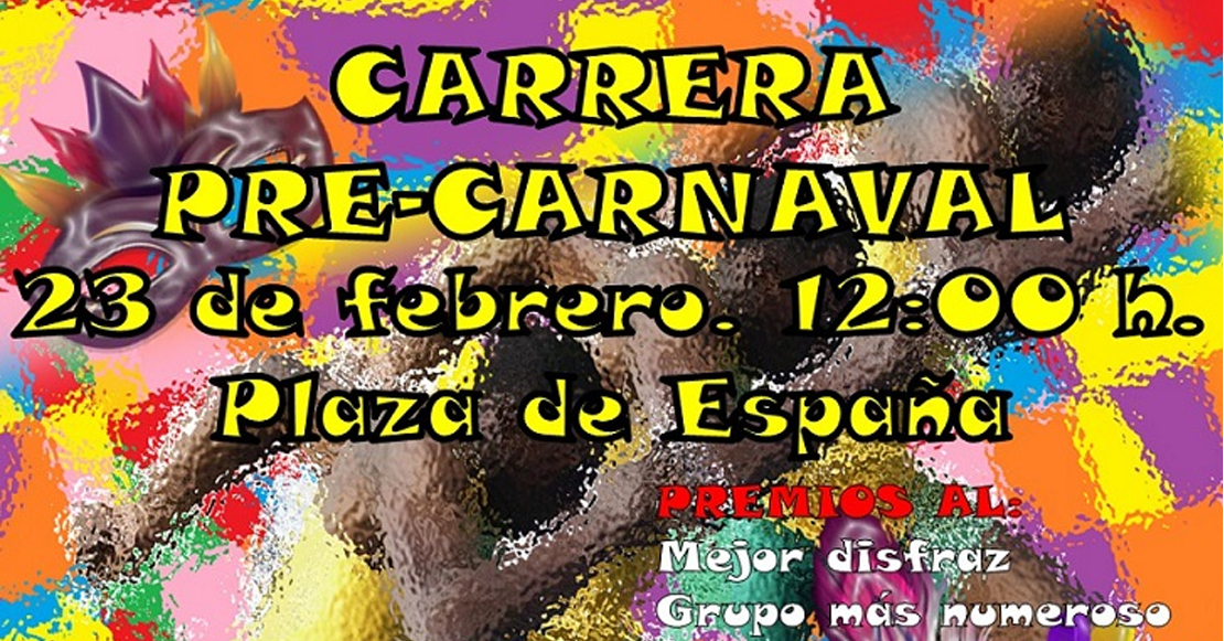 Carrera Pre-carnaval en Llerena