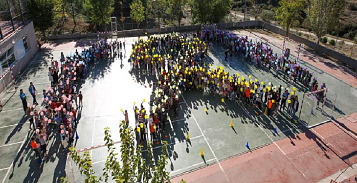 43 colegios de Extremadura se suman a la lucha contra el cáncer infantil