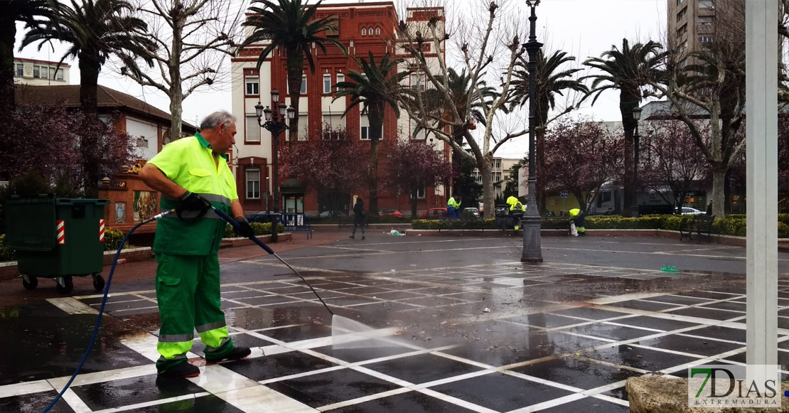 Badajoz, con la cara lavada y recién ‘peiná’