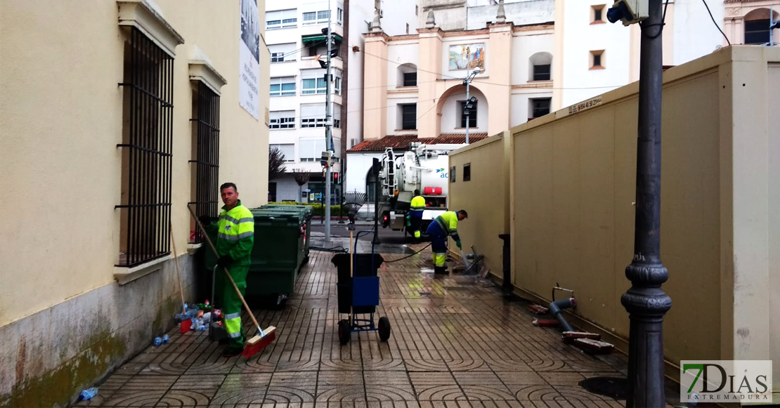 Badajoz, con la cara lavada y recién ‘peiná’