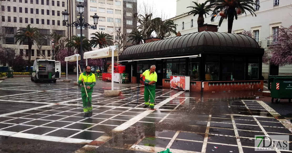 Badajoz, con la cara lavada y recién ‘peiná’