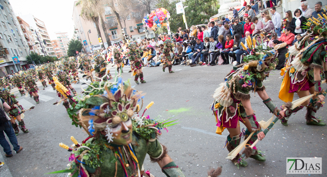 Los mejores planos generales del desfile de comparsas del carnaval de Badajoz