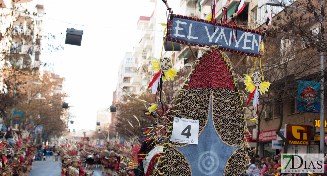 Gran nivel en el desfile de comparsas infantil del Carnaval de Badajoz