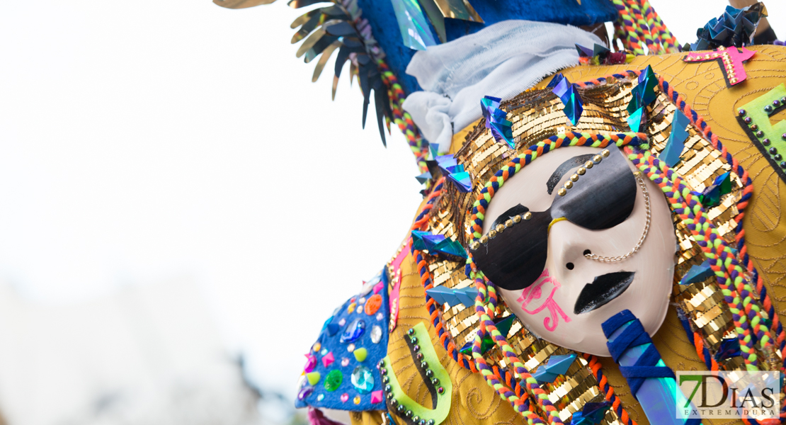 Gran nivel en el desfile de comparsas infantil del Carnaval de Badajoz