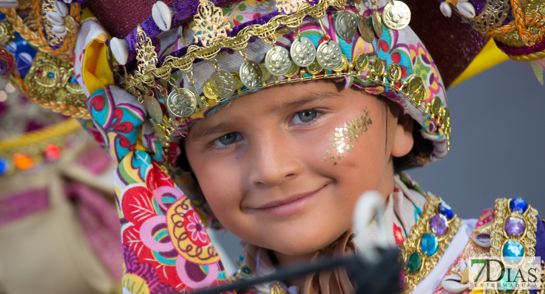 Gran nivel en el desfile de comparsas infantil del Carnaval de Badajoz