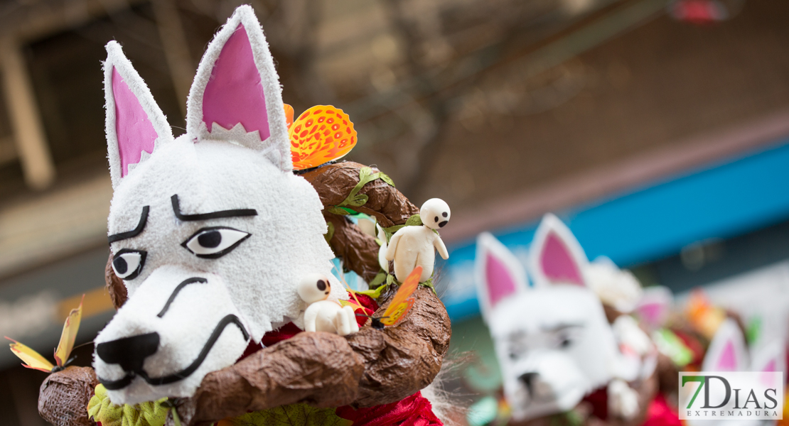 Gran nivel en el desfile de comparsas infantil del Carnaval de Badajoz