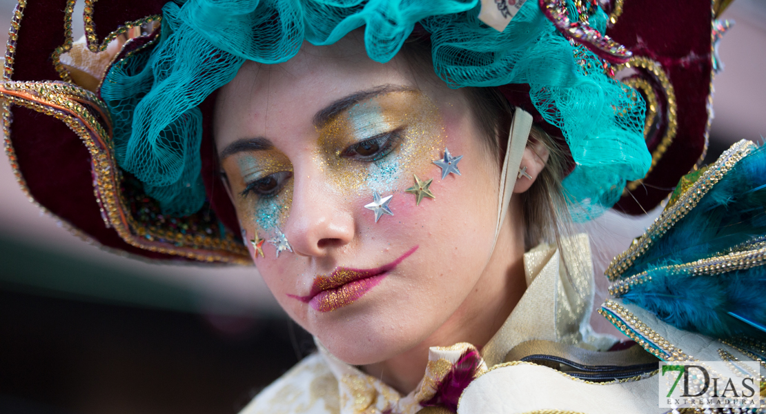 Gran nivel en el desfile de comparsas infantil del Carnaval de Badajoz